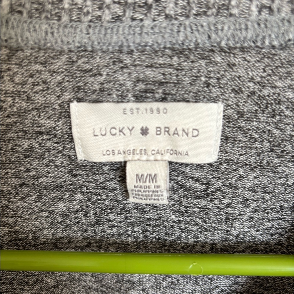 Lucky Brand Heathered Gray Women's Sweater - Picture 3 of 6